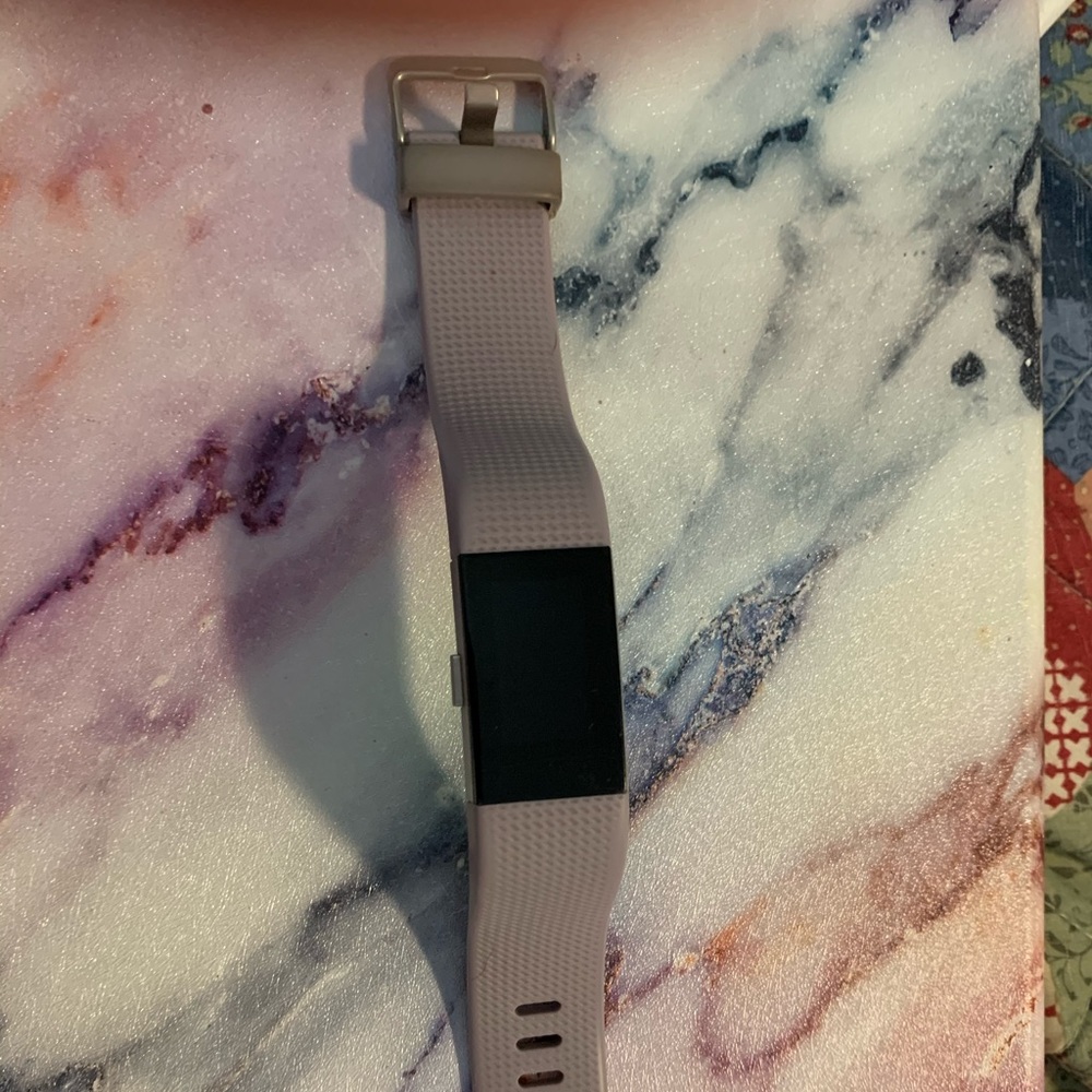 Fitbit Charge 2 w/ cord - small purple strap